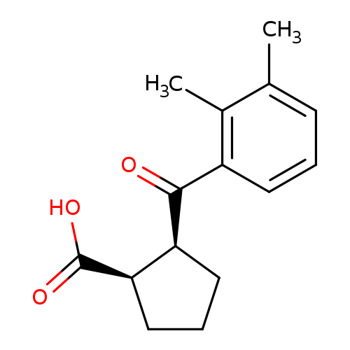 cis-2-(2,3-Dimethylbenzoyl)cyclopentane-1-carboxylic acid