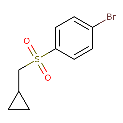 1-Bromo-4-cyclopropylmethanesulfonyl-benzene
