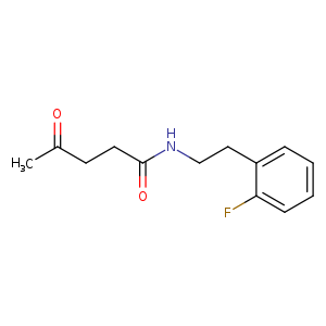 N-[2-(2-Fluorophenyl)ethyl]-4-oxopentanamide