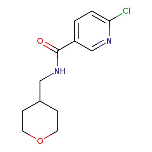 6-Chloro-n-((tetrahydro-2h-pyran-4-yl)methyl)nicotinamide