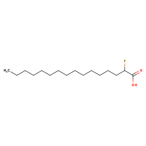 Hexadecanoic acid, 2-fluoro-