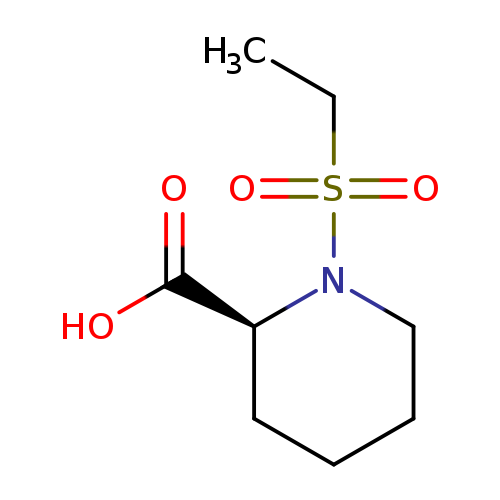 (2S)-1-(ethanesulfonyl)piperidine-2-carboxylic acid