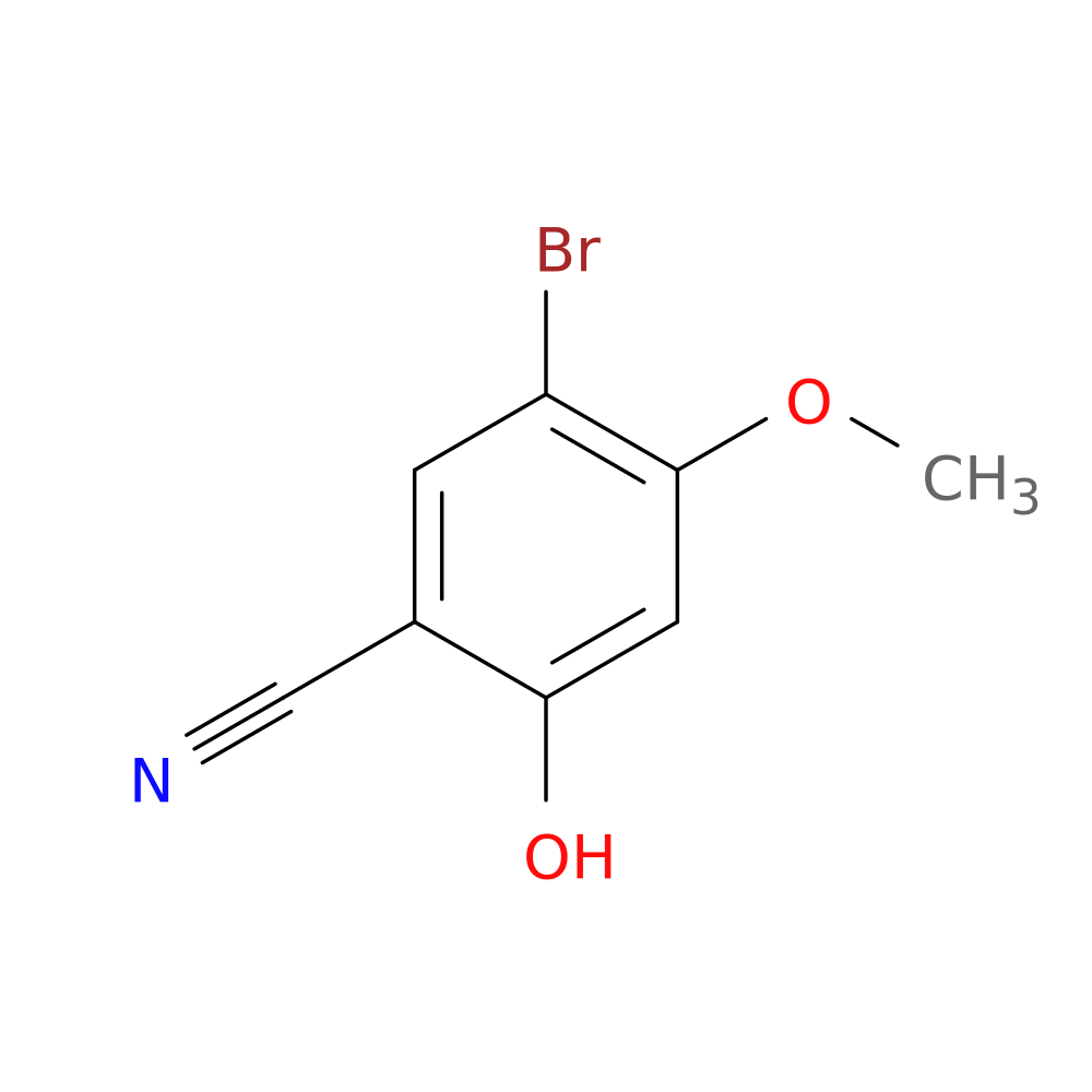 5-Bromo-2-hydroxy-4-methoxybenzonitrile