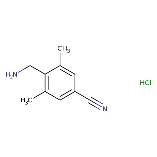 4-(aminomethyl)-3,5-dimethylbenzonitrile hydrochloride