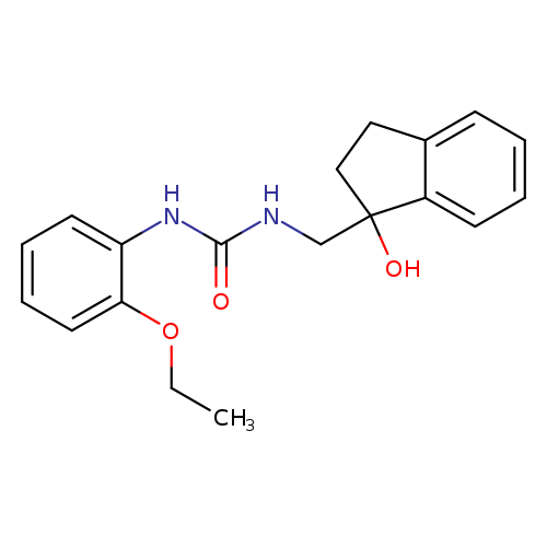 1-(2-ethoxyphenyl)-3-[(1-hydroxy-2,3-dihydro-1H-inden-1-yl)methyl]urea