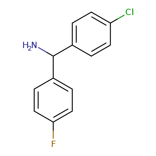(4-chlorophenyl)(4-fluorophenyl)methanamine