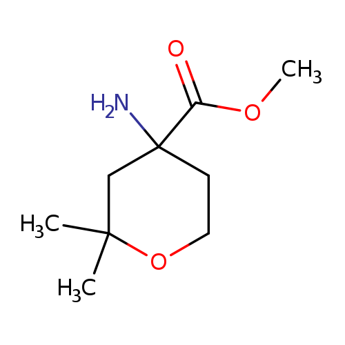 METHYL 4-AMINO-2,2-DIMETHYLOXANE-4-CARBOXYLATE