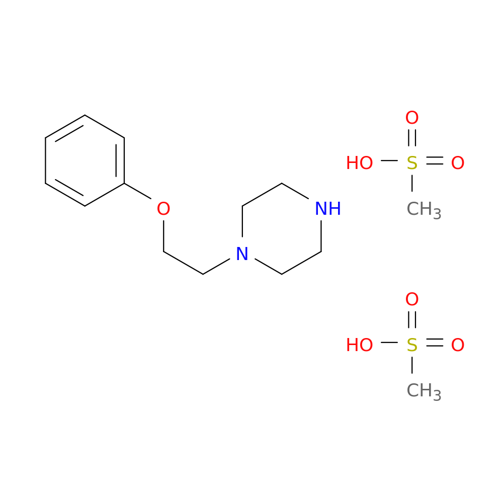 1-(2-Phenoxyethyl)piperazine dimethanesulfonate