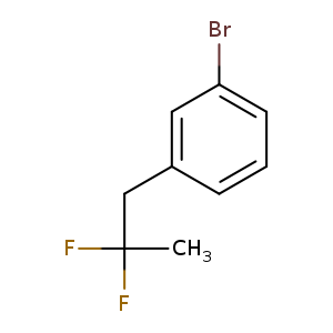 1-Bromo-3-(2,2-difluoropropyl)benzene