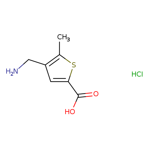 4-(aminomethyl)-5-methylthiophene-2-carboxylic acid hydrochloride