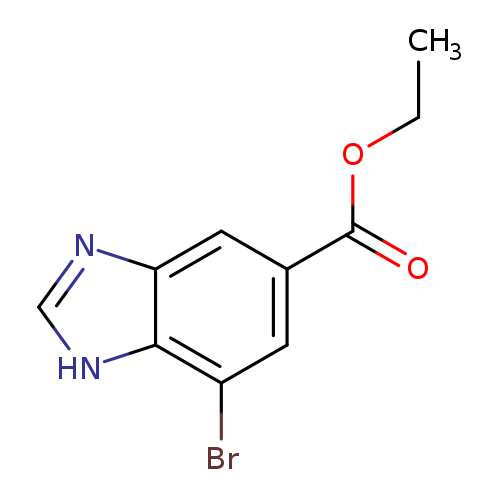 Ethyl 7-bromo-1H-1,3-benzodiazole-5-carboxylate