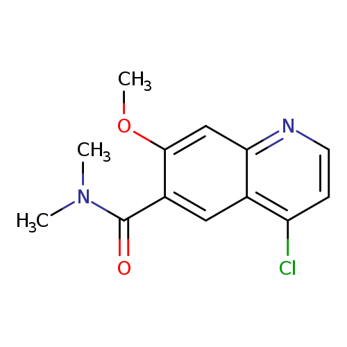 4-Chloro-7-methoxy-N,N-dimethylquinoline-6-carboxamide