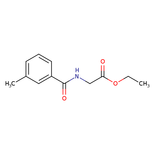 Ethyl 2-[(3-methylphenyl)formamido]acetate