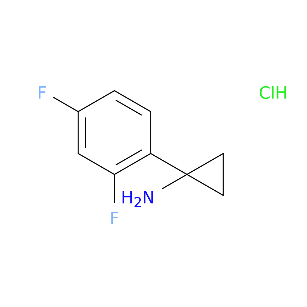 1-(2,4-Difluorophenyl)cyclopropanamine hydrochloride