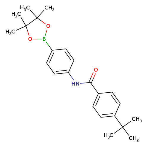 4-tert-butyl-N-(4-(4,4,5,5-tetramethyl-1,3,2-dioxaborolan-2-yl)phenyl)benzamide