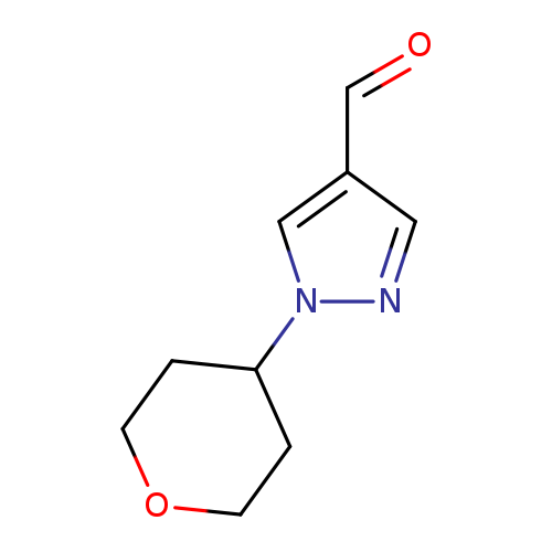 1-TETRAHYDROPYRAN-4-YLPYRAZOLE-4-CARBALDEHYDE
