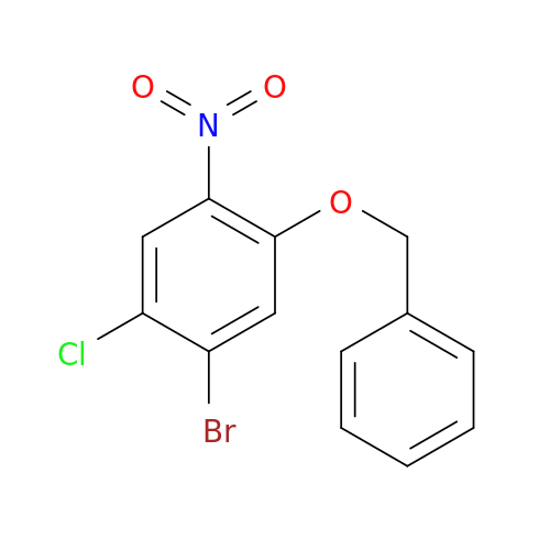 1-(Benzyloxy)-5-bromo-4-chloro-2-nitrobenzene