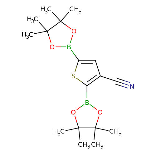 2,2'-(3-CYANOTHIOPHENE-2,5-DIYL)BIS(4,4,5,5-TETRAMETHYL-1,3,2-DIOXABOROLANE)