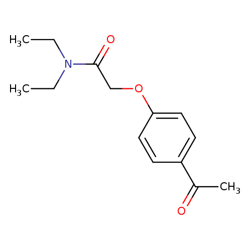 2-(4-Acetylphenoxy)-n,n-diethylacetamide
