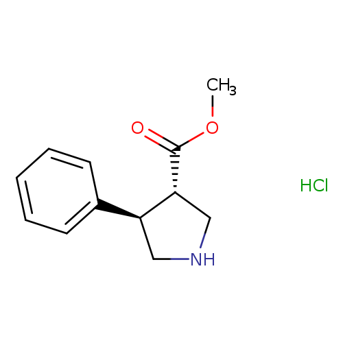 Methyl (+/-)-trans-4-phenylpyrrolidine-3-carboxylate hydrochloride