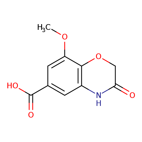 8-Methoxy-3-oxo-3,4-dihydro-2h-1,4-benzoxazine-6-carboxylic acid