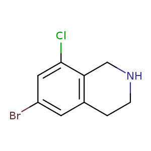 6-Bromo-8-chloro-1,2,3,4-tetrahydroisoquinoline