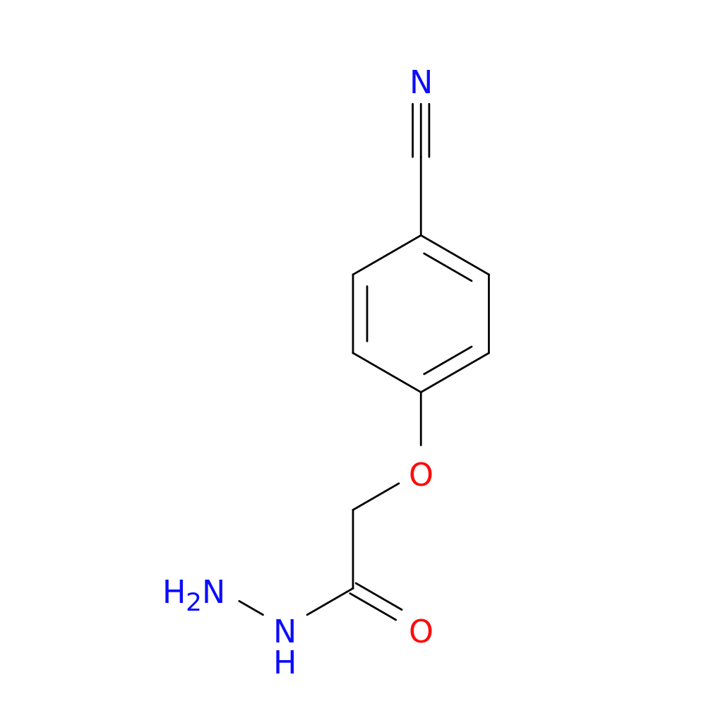 2-(4-cyanophenoxy)acetohydrazide