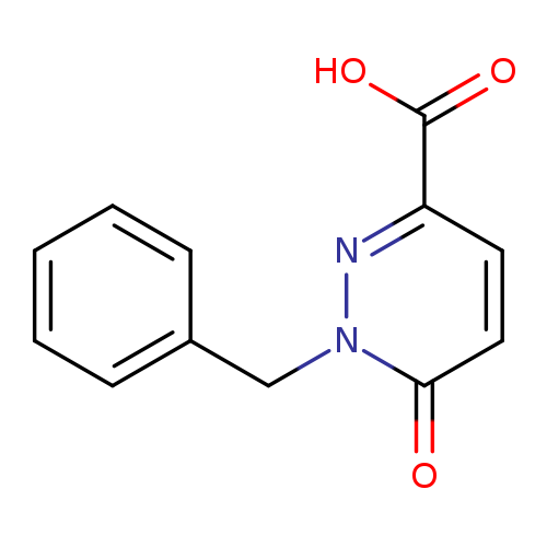 3-Pyridazinecarboxylic acid, 1,6-dihydro-6-oxo-1-(phenylmethyl)-