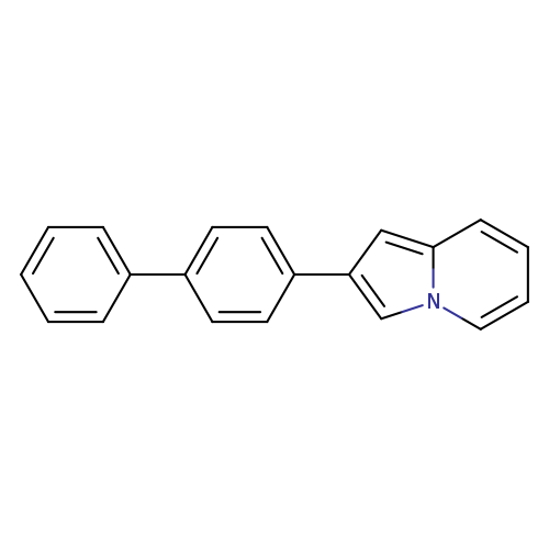 2-([1,1'-Biphenyl]-4-yl)indolizine