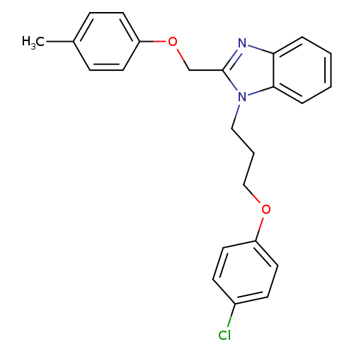 1-[3-(4-chlorophenoxy)propyl]-2-[(4-methylphenoxy)methyl]-1H-1,3-benzodiazole
