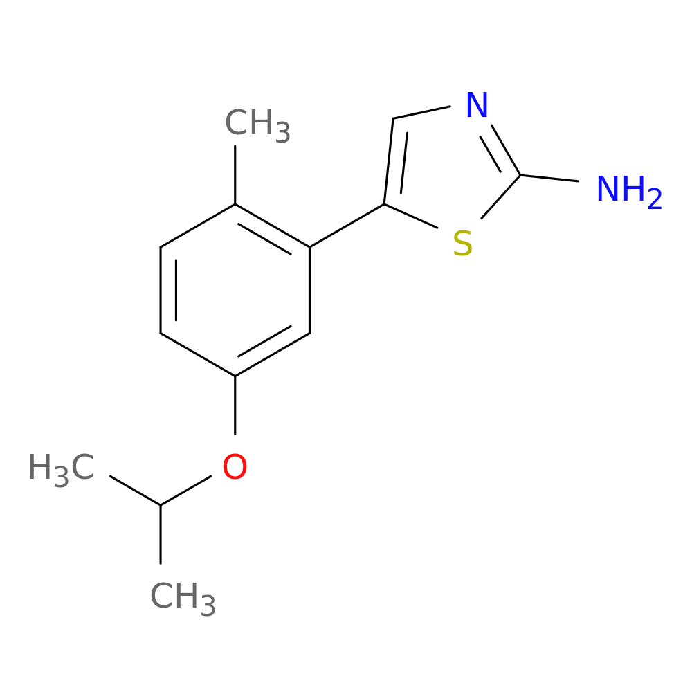 5-(5-Isopropoxy-2-methylphenyl)thiazol-2-amine
