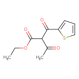 2-Thiophenepropanoic acid, α-acetyl-β-oxo-, ethyl ester