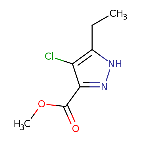 methyl 4-chloro-5-ethyl-1H-pyrazole-3-carboxylate