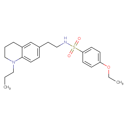 4-ethoxy-N-[2-(1-propyl-1,2,3,4-tetrahydroquinolin-6-yl)ethyl]benzene-1-sulfonamide
