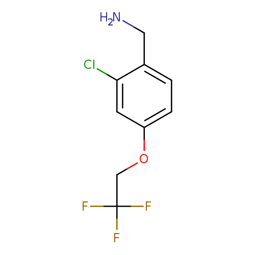 2-Chloro-4-(2,2,2-trifluoro-ethoxy)-benzylamine