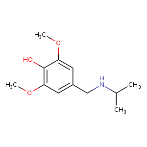 2,6-dimethoxy-4-{[(propan-2-yl)amino]methyl}phenol