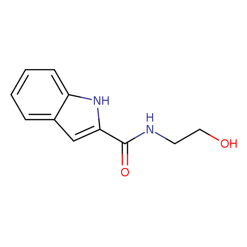 N-(2-hydroxyethyl)-1H-indole-2-carboxamide