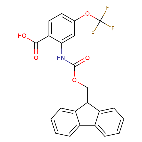 2-({[(9H-fluoren-9-yl)methoxy]carbonyl}amino)-4-(trifluoromethoxy)benzoicacid