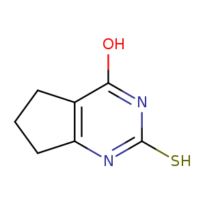 2-Mercapto-6,7-dihydro-3H-cyclopentapyrimidin-4(5H)-one