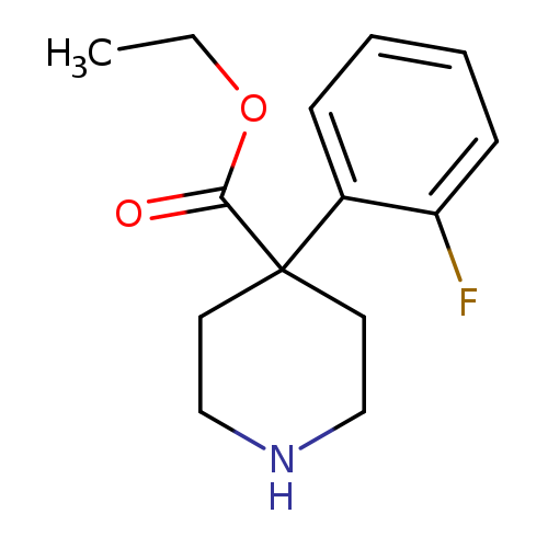 4-(2-FLUOROPHENYL)-4-PIPERIDINECARBOXYLIC ACID ETHYL ESTER