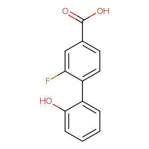 3-Fluoro-4-(2-hydroxyphenyl)benzoic acid