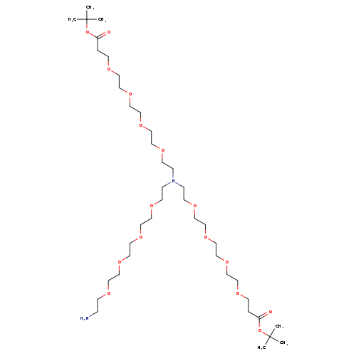 N-(Amino-PEG4)-N-bis(PEG4-t-butyl ester)