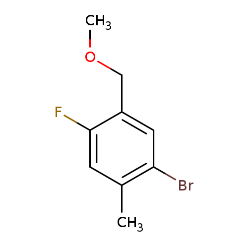 1-Bromo-4-fluoro-5-(methoxymethyl)-2-methylbenzene