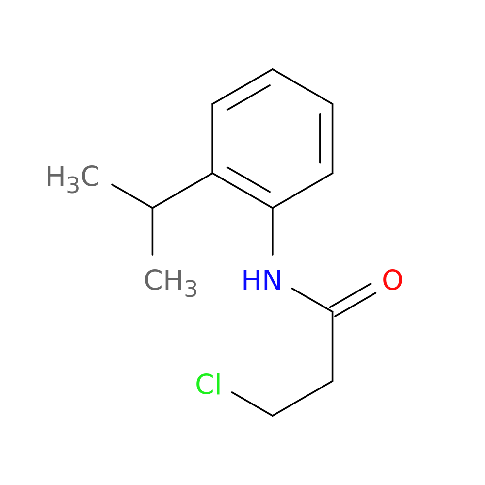 3-Chloro-N-(2-isopropylphenyl)propanamide
