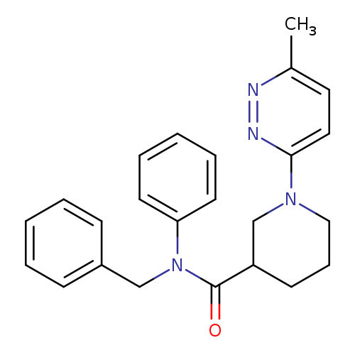 N-benzyl-1-(6-methylpyridazin-3-yl)-N-phenylpiperidine-3-carboxamide