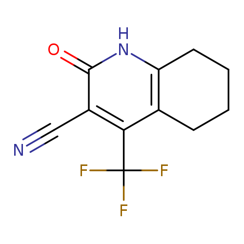 3-Quinolinecarbonitrile, 1,2,5,6,7,8-hexahydro-2-oxo-4-(trifluoromethyl)-
