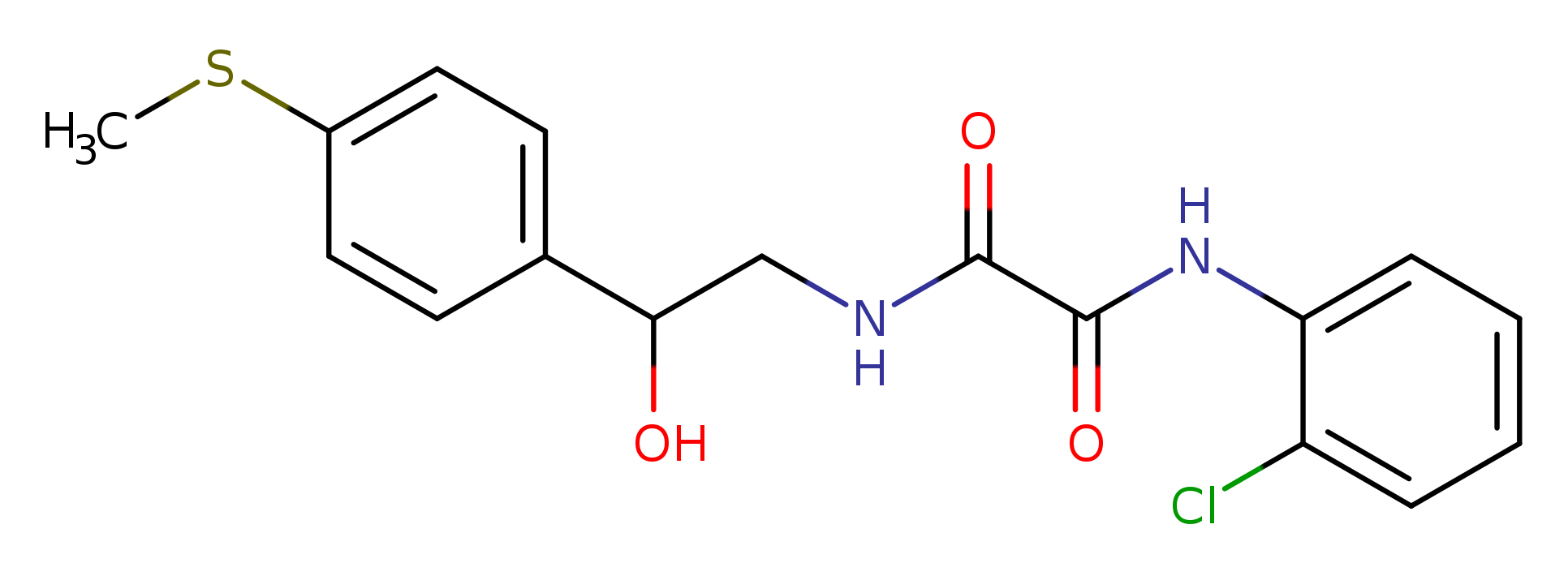 N-(2-chlorophenyl)-N'-{2-hydroxy-2-[4-(methylsulfanyl)phenyl]ethyl}ethanediamide
