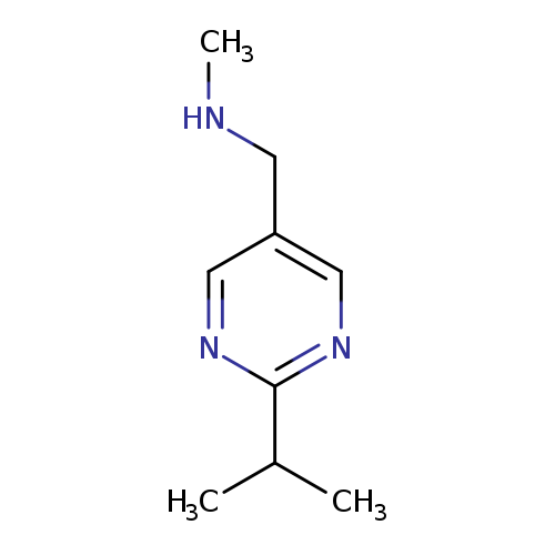 Methyl(([2-(propan-2-yl)pyrimidin-5-yl]methyl))amine