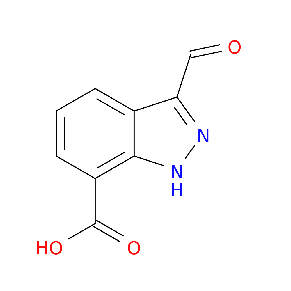 3-formyl-1H-indazole-7-carboxylic acid