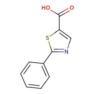 5-Thiazolecarboxylic acid, 2-phenyl-